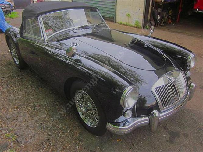 1959 mg mga in stratford, connecticut