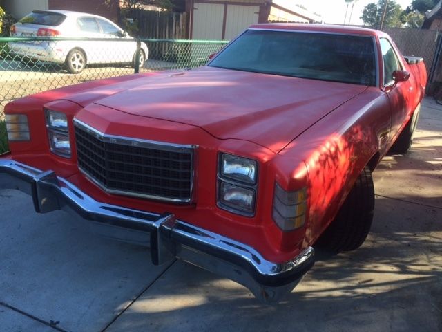 1979 ford ranchero 500 gt cab pickup 2-door 5.8l