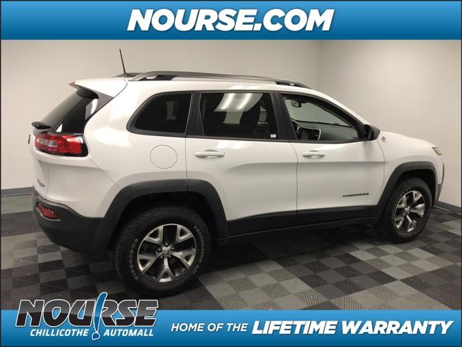 used 2017 jeep cherokee 4wd trailhawk chillicothe, oh 45601 for sale in chillicothe, ohio