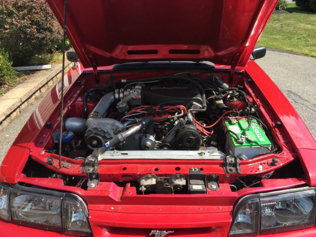 1990 rare ford mustang convertable supercharged