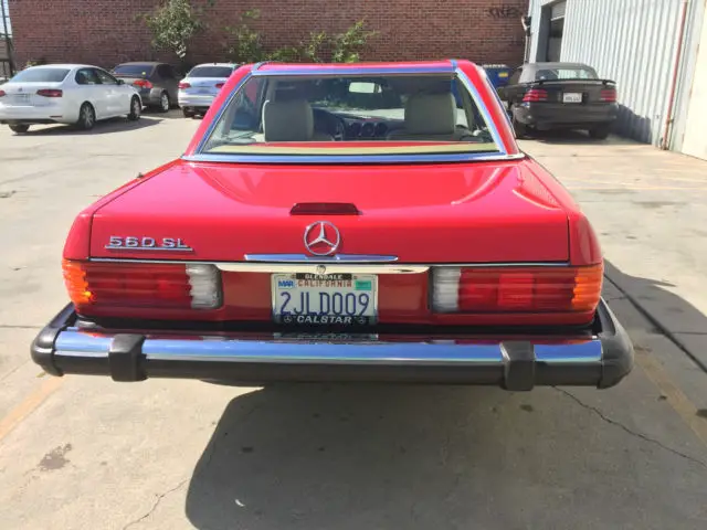 mercedes 560sl 1988 with orginal 23k miles