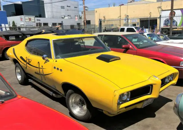 1968 pontiac gto 4-speed no reserve!