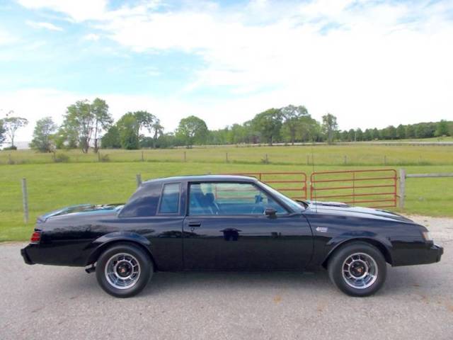 1987 buick grand national turbo 2dr coupe 33k miles black, 3.8l v6, ac works