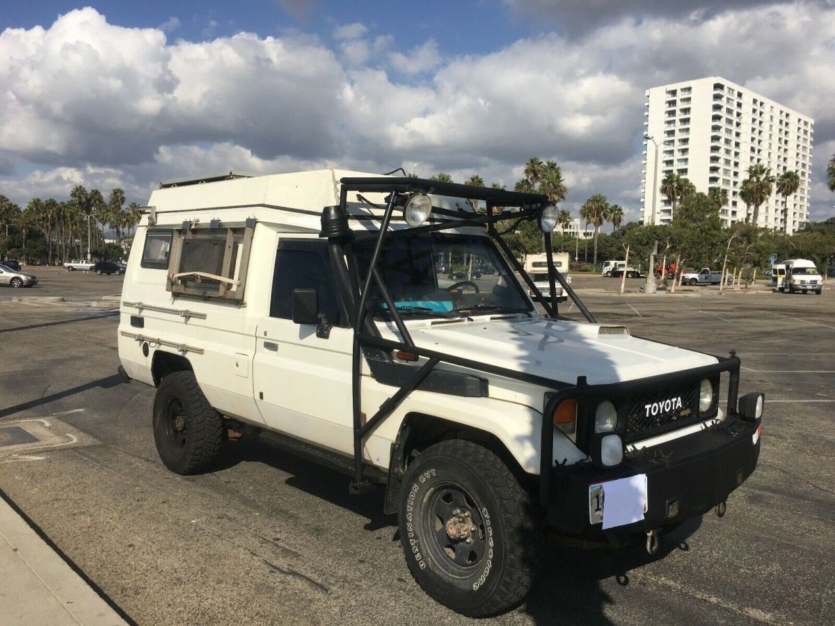 1985 toyota land cruiser troopy bj 75 lhd turbo diesel pro expedition overlander