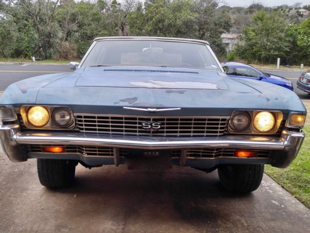 1968 chevrolet impala ss427 convertible classic collector low miles automatic