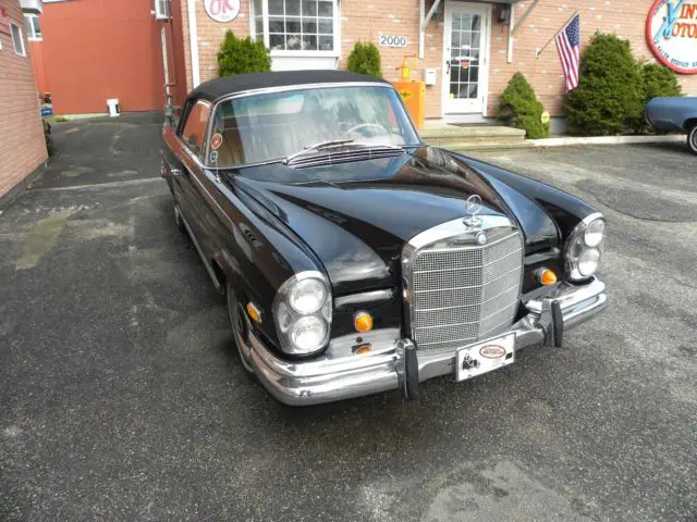 1967 mercedes benz 250 se convertible