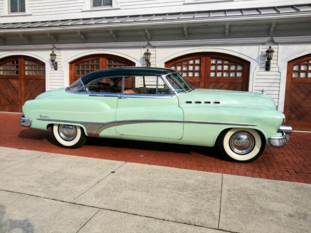 beautiful 1950 buick roadmaster hardtop riviera fireball 8 40k miles stunning!