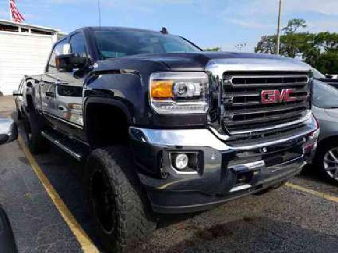 2015 gmc sierra 2500hd slt*lifted*4x4*diesel*leather*florida vehicle*fresh trade in sarasota, fl