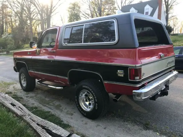 1980 chevrolet k5 blazer silverado