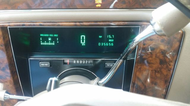 1990 cadillac brougham d’elegance, original owner, 35,656 miles, garaged parked