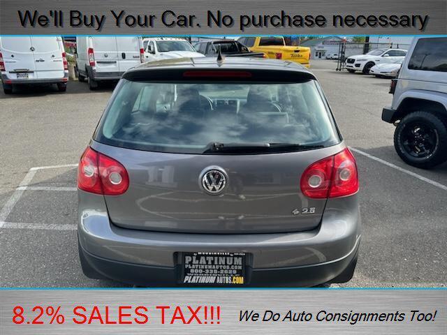 2007 volkswagen rabbit base