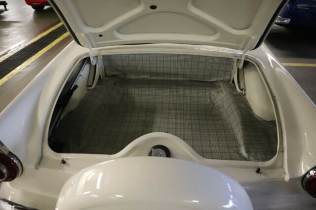 312 v8 3 spd manual trans white paint, white and black interior great driver