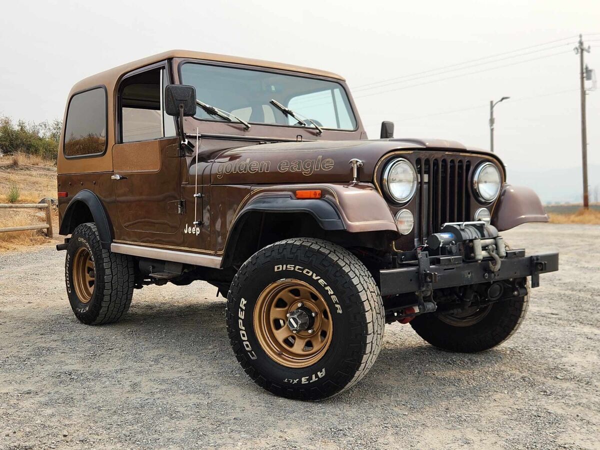 1979 jeep cj7 golden eagle levi edition v8