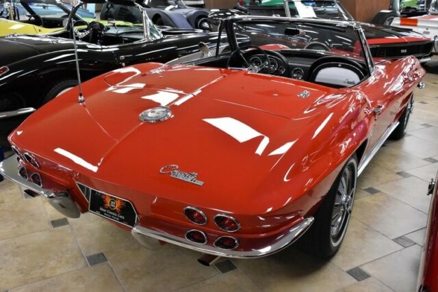 1964 chevrolet corvette 0 riverside red 327c.i. powerglide automatic