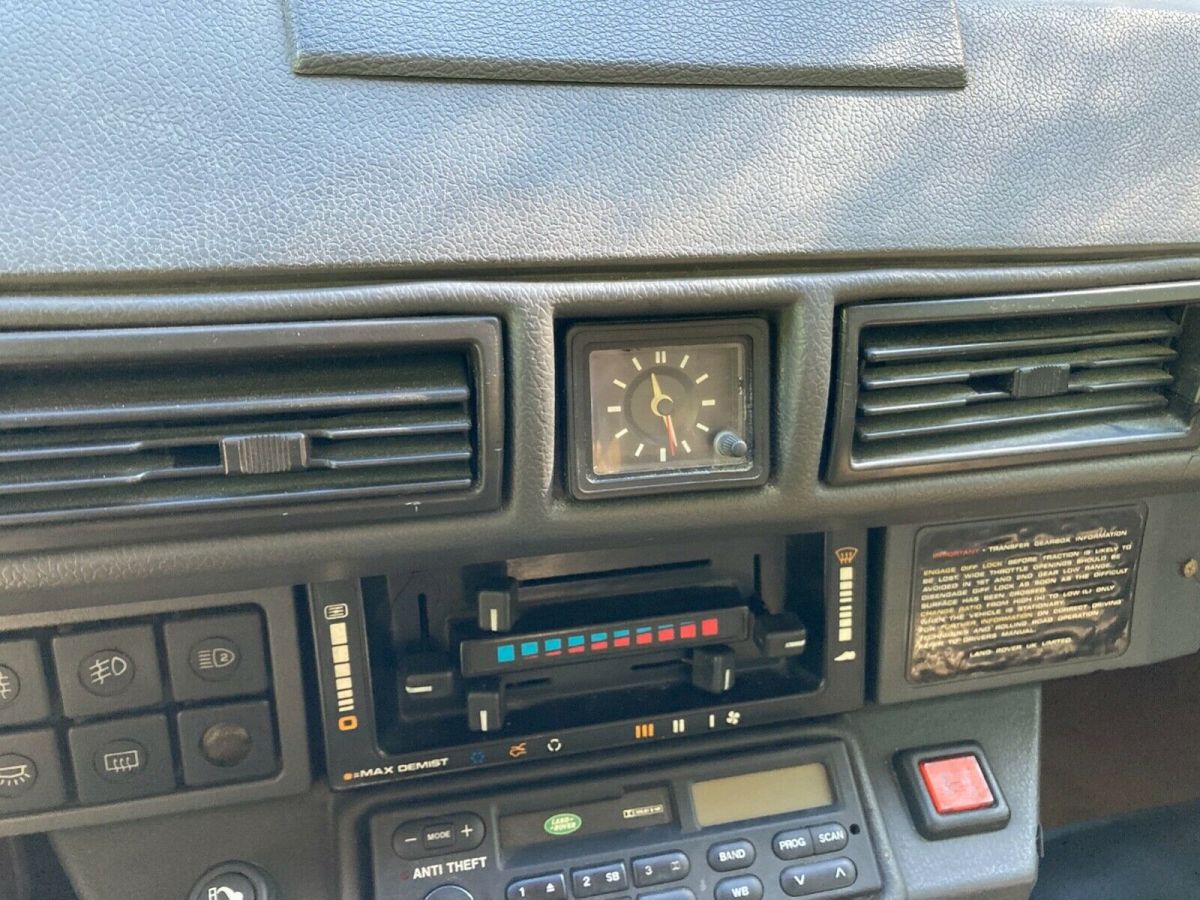 1988 land rover range rover 2 door