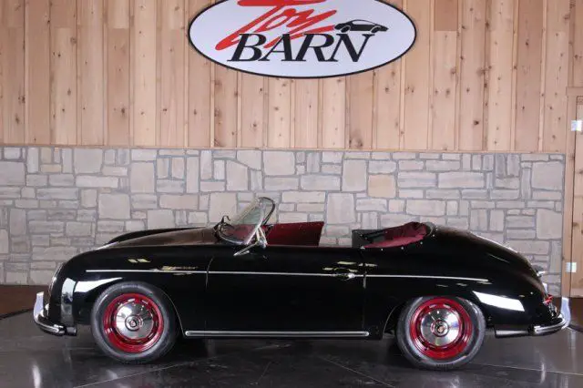 1957 porsche 356 speedster replica black manual