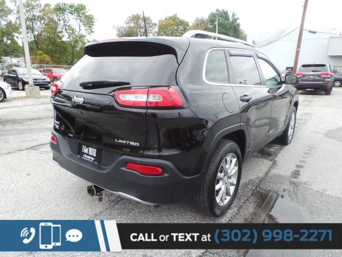 used 2017 jeep cherokee limited wilmington, de 19808 for sale in wilmington, delaware
