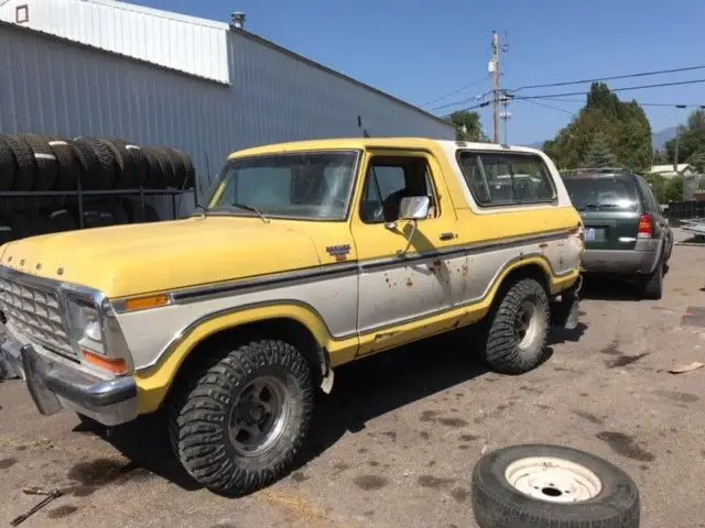 1979 ford bronco xlt ranger truck/suv 4x4 off road