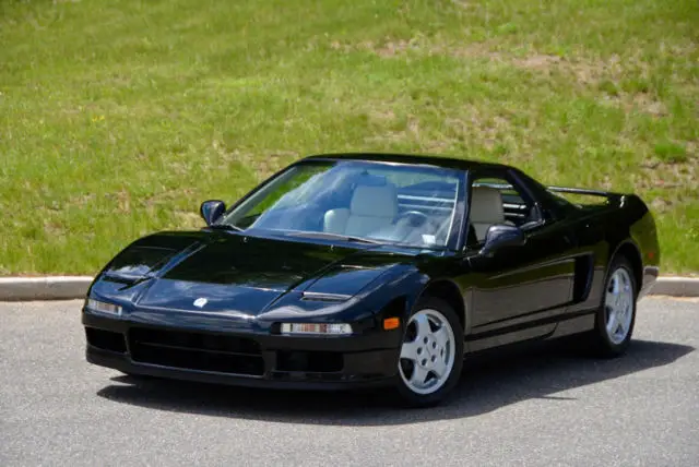 1991 acura nsx coupe in black with 7k documented miles!