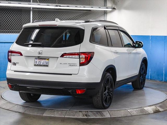 2021 honda pilot awd black edition