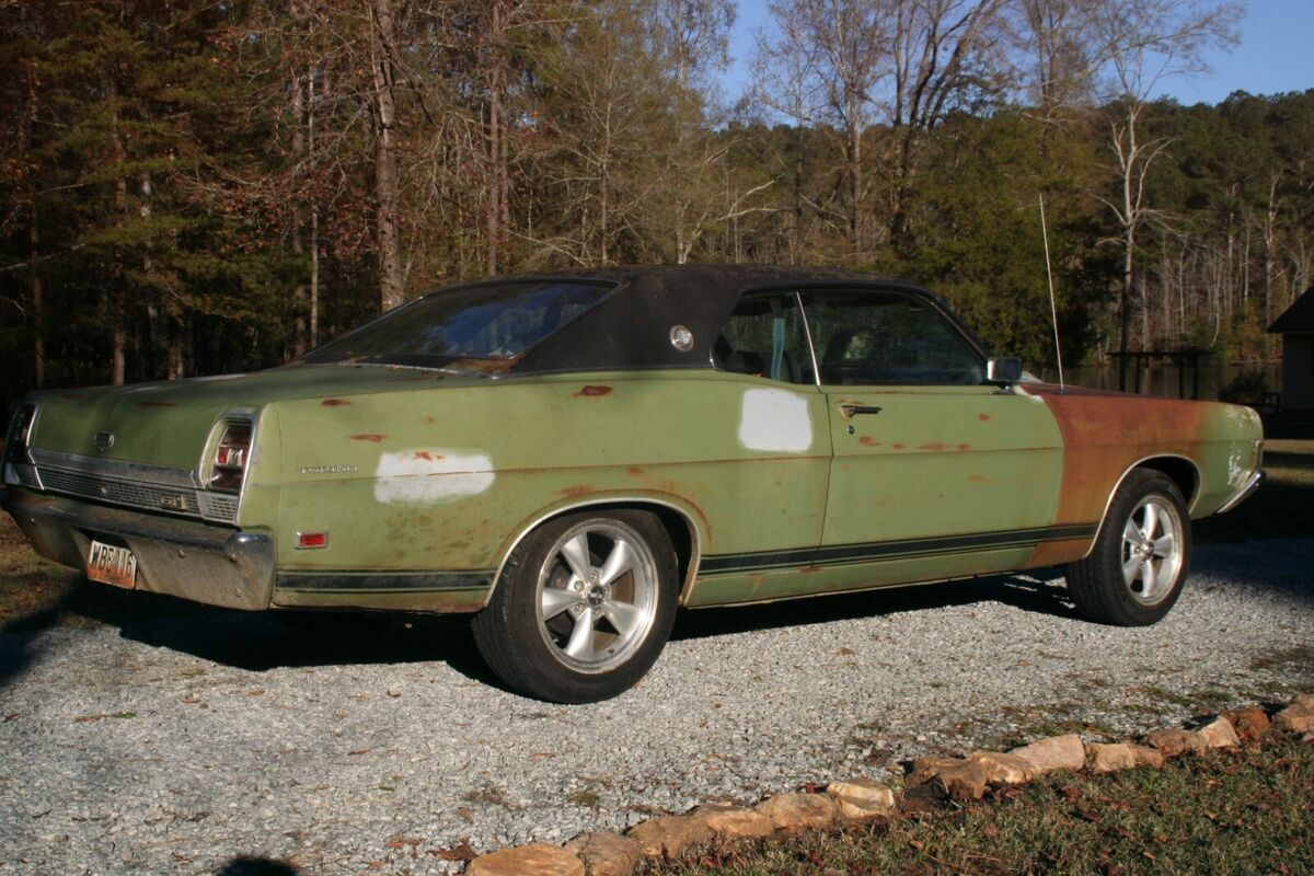 1969 ford torino gt formal coupe - 2 year limited production run