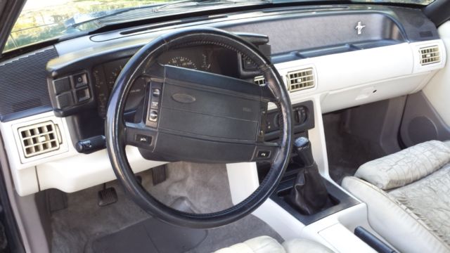 1990 ford mustang lx convertible "7-up"