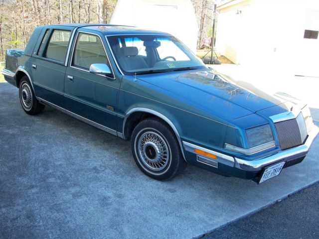 1993 chrysler imperial 1 owner 91k always garaged! from estate! only 7064 made!