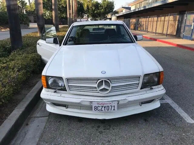 1983 500sec euro amg twilight zone car