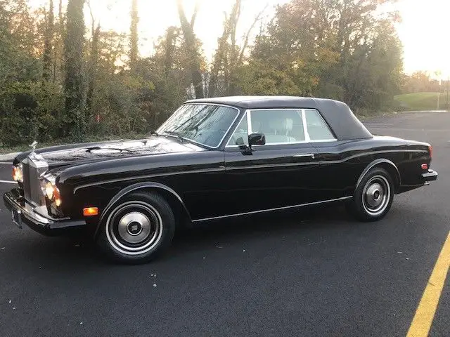 1985 rolls royce corniche, convertible, one owner! since 1985! lots of records