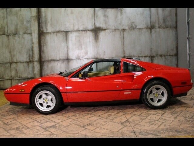 1986 ferrari 328 gts 26260 miles red 5 speed manual