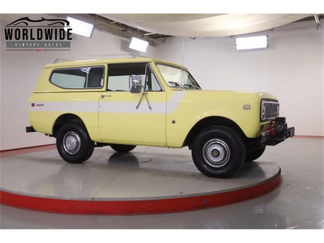 1974 international scout ii in denver, colorado