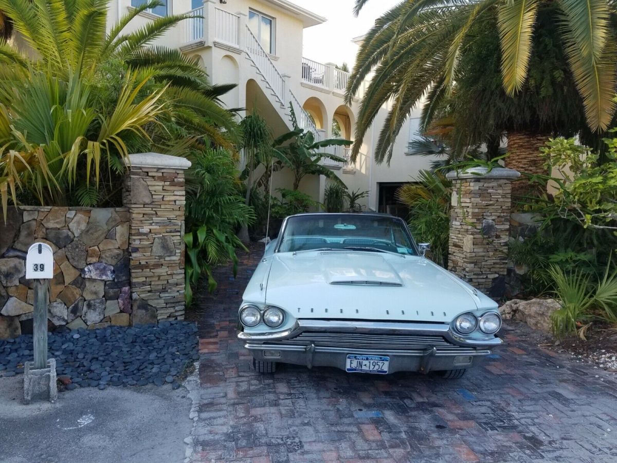 1964 ford thunderbird convertible 390ci v8 cruise automatic
