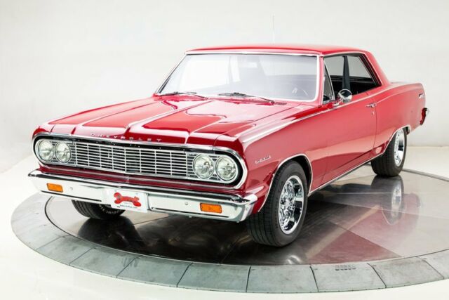 1964 chevrolet chevelle 350 v8 4 speed manual hardtop regal red