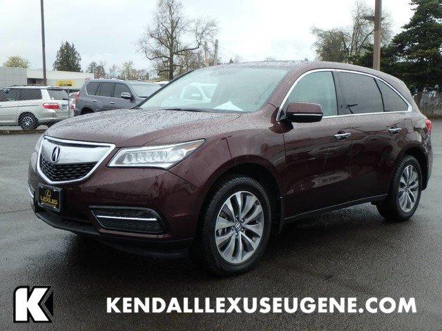 used 2015 acura mdx sh-awd w/ technology package eugene, or 97401 for sale in college crest, oregon