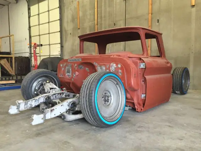 custom 1962 c10, swb, big back window, bagged, ls engine