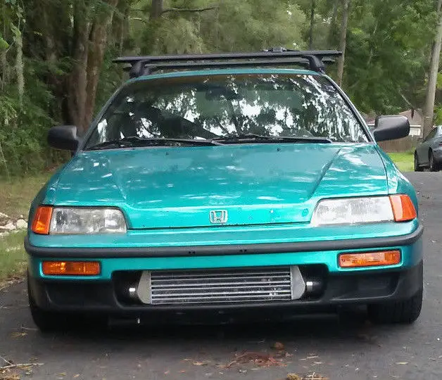 1991 honda crx si jdm dohc vtec b16a turbo