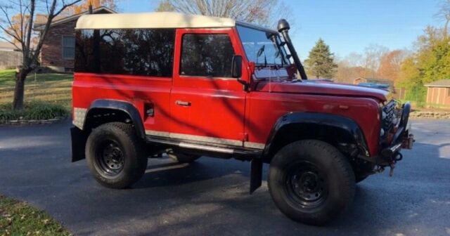 defender 90 with air conditioning and heritage certificate