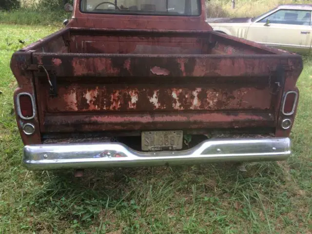 1966 chevrolet c10 pickup truck v8 manual estate sale