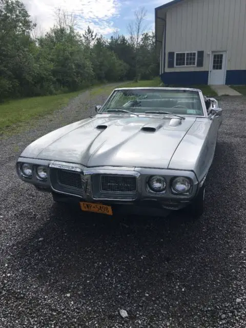 1969 pontiac firebird 4 speed 400 ho convertible