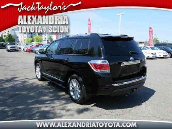 2012 toyota highlander hybrid limited in alexandria, va