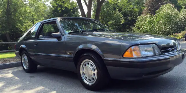 1987 mustang lx 5.0 5-speed 22k miles, original paint, low option car