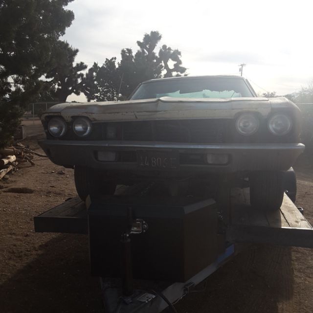 motivated to sell!!!! 1969 el camino 60s chevrolet chevy 69 project car