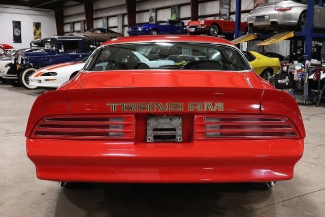 1978 pontiac trans am 72315 miles mayan red coupe 6.6 liter v8 automatic