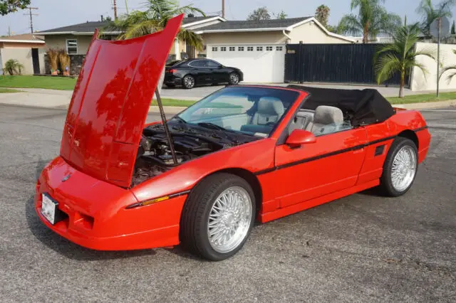 1985 pontiac fiero l.a machine convertible