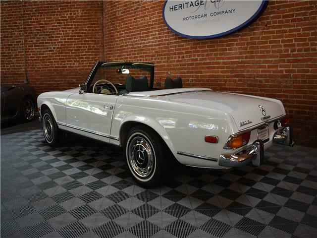 1970 mercedes benz 280sl, white with 103157 miles available now!