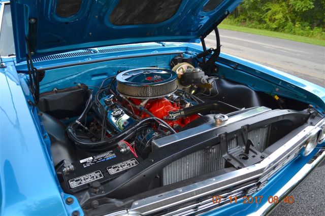 1967 chevelle ss 396 4spd real ss high quality rotisserie frame off marina blue