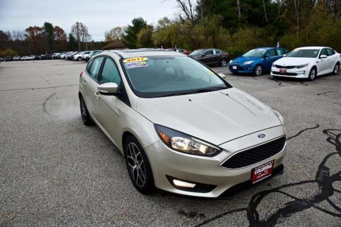 2017 ford focus sel sel 4dr hatchback for sale in columbia, connecticut