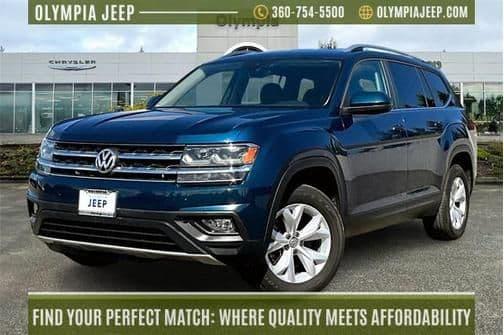 2019 volkswagen atlas 3.6l se w/technology in olympia, washington