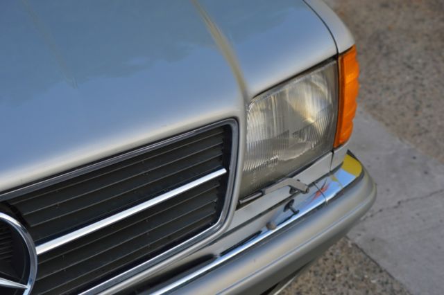 1985 mercedes 500sec - euro car, ca registered, clean, no reserve!