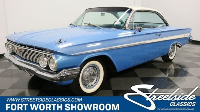 1961 chevrolet impala bubble top coupe 283 v8 4 speed manual classic vintage col